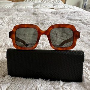 RETRO SUPERFUTURE SUNGLASSES - BENZ HAVANA DIVERSA - LIKE NEW